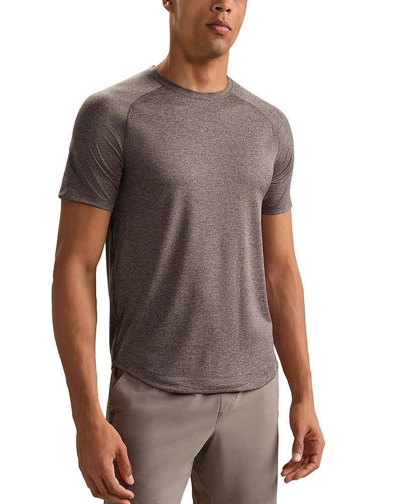 Rhone Atmosphere Short Sleeve Crewneck Tee In Gray