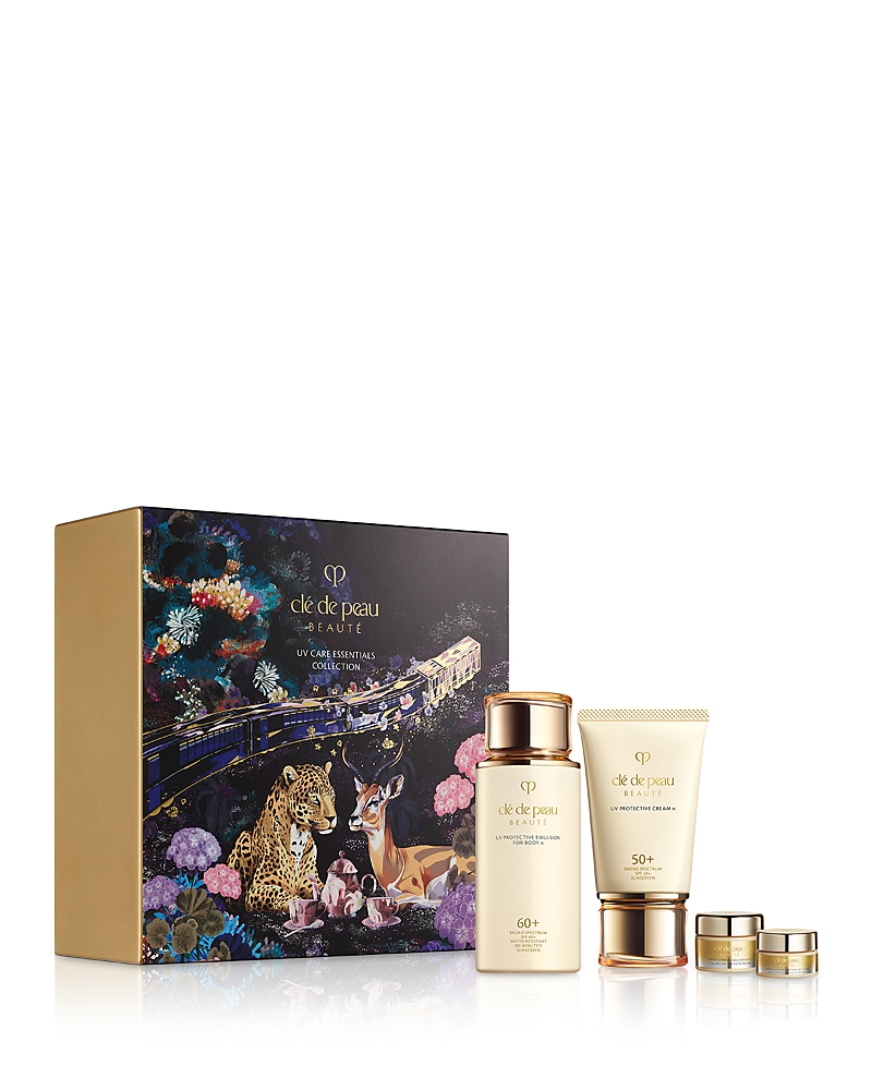 Clé De Peau Beauté Cle De Peau Beaute Uv Care Essentials Collection Set In Nude