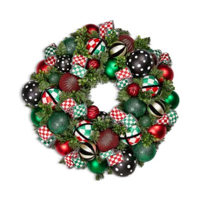 Check It Out Illuminated 26" Wreath