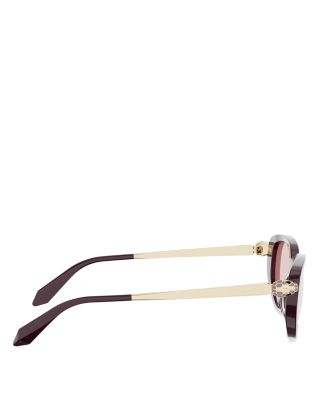 Serpenti Forever Oval Sunglasses, 50mm