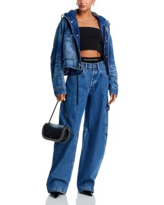 Cropped Cargo Jacket