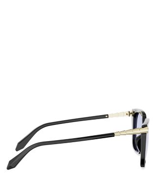 Serpenti Viper Square Eyeglasses, 53mm