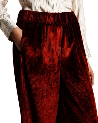 Velour Trousers