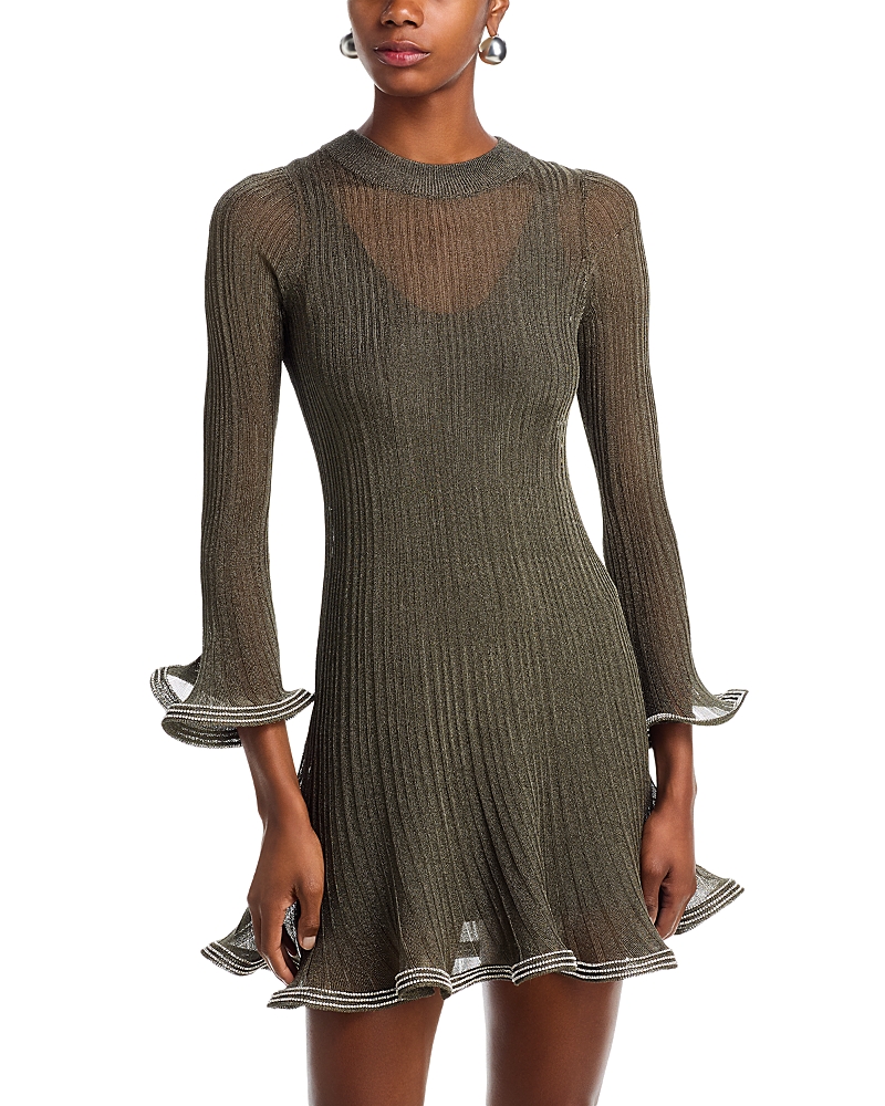 Simkhai Zelda Long Sleeve Mini Dress