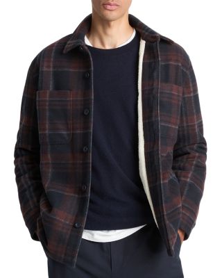 Fleece Lined Shirt Jacket