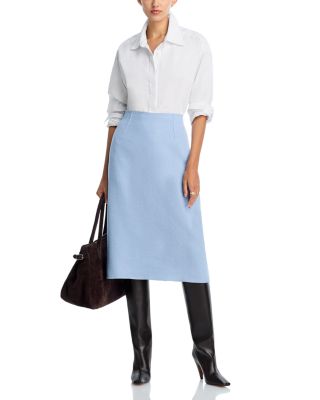 A Line Midi Skirt