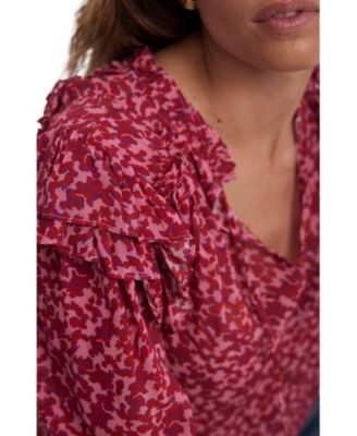 Women's Floral Pattern Blouse