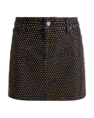 Joss High Rise Embellished Mini Skirt