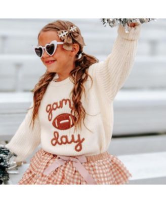 Girls' Game Day Knit Sweater - Little Kid, Big Kid