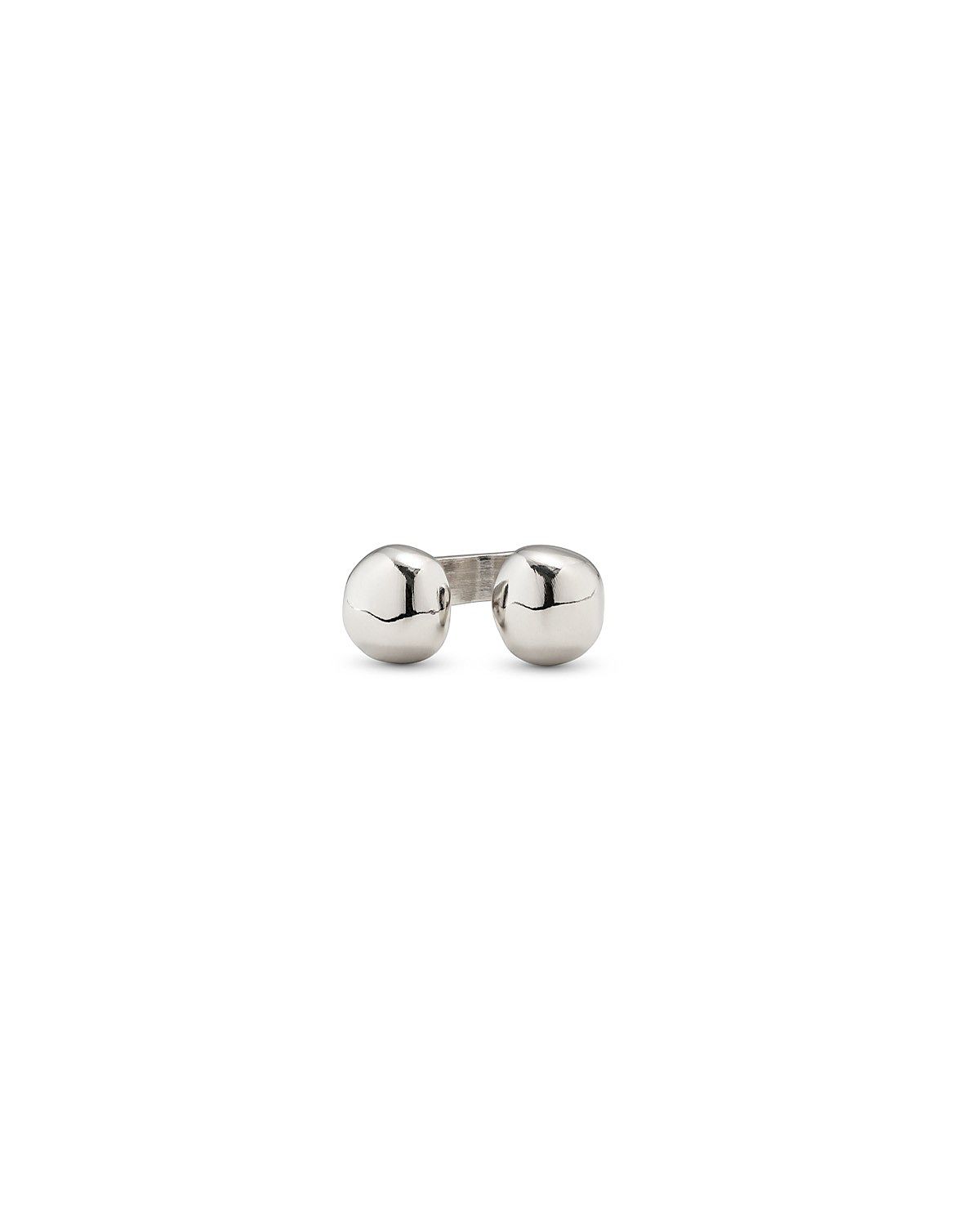 UNOde50 Sterling Silver-Plated Beads Ring