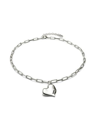 Medium Heart Link Necklace