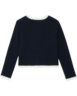 Women's Crochet Cotton Blend Jacket