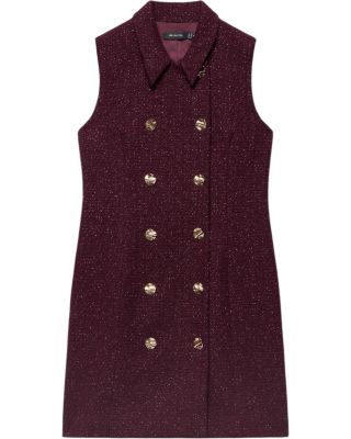 Boucle Mini Shift Dress