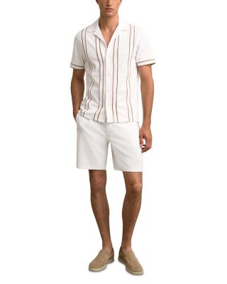 Angus Textured Drawstring Shorts