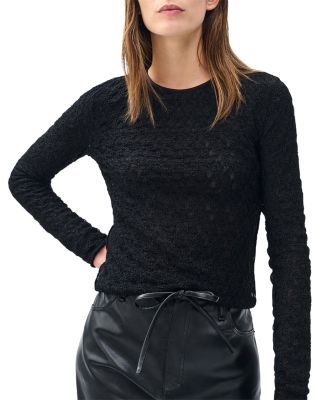 Ellie Lace Long Sleeve Tee