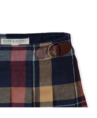 Girls&#39; Pleated Skirt with Buckle Detail - Baby, Little Kid, Big Kid