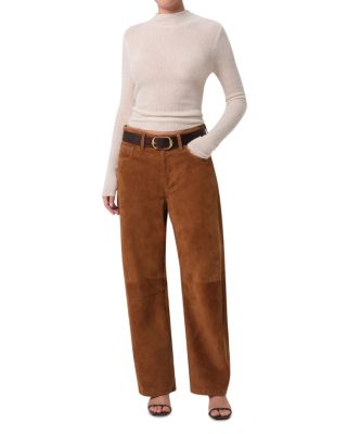 Miro High Rise Relaxed Jeans in Toasted Caramel