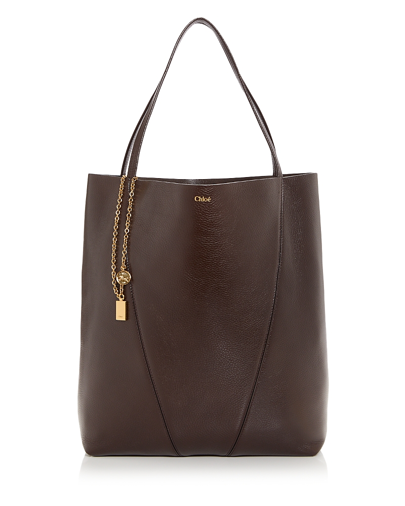Chloe Spin Large Leather Tote