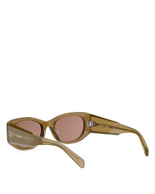 3 Dots Rectangle Sunglasses, 54mm