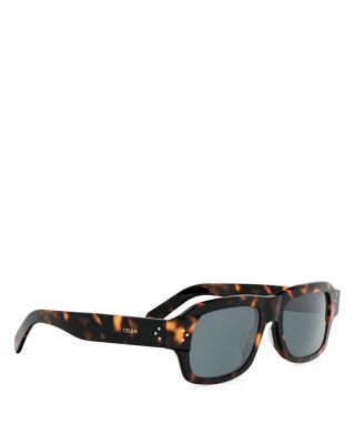 3 Dots HD Rectangle Sunglasses, 53mm