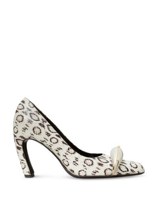 Women's Pierced XL Pumps