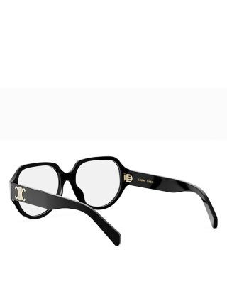 Triomphe Geometric Eyeglasses, 55mm