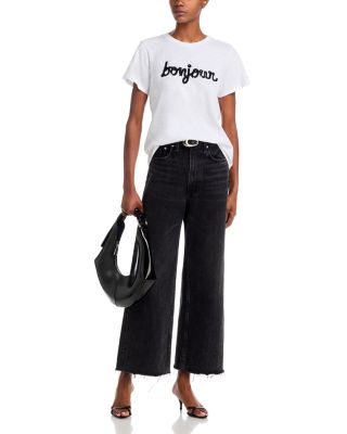 Shrunken Fringe Bonjour Tee