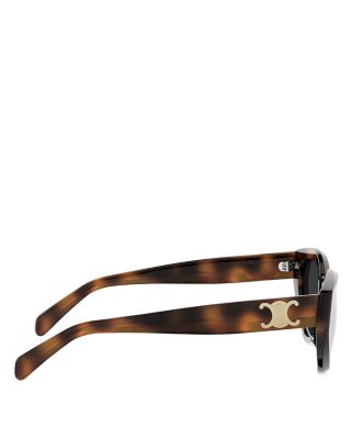 Triomphe Cat Eye Sunglasses, 56mm