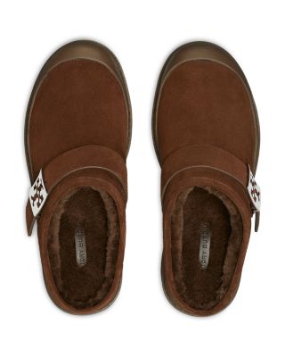 Women's Mellow Shearling Lined Platform Clogs