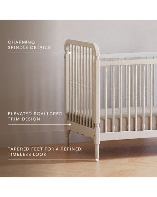 Liberty 3 in 1 Convertible Spindle Crib with Toddler Bed Conversion Kit