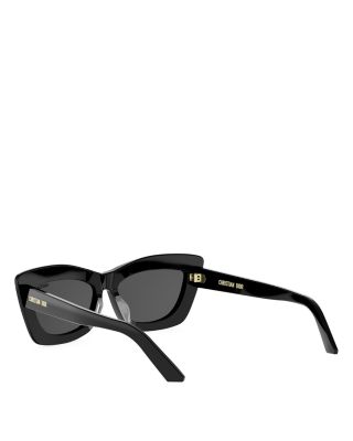 DiorMidnight B3F Cat Eye Sunglasses, 56 mm
