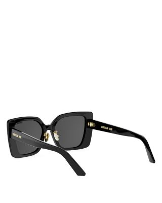DiorMidnight S5I Square Sunglasses, 55mm