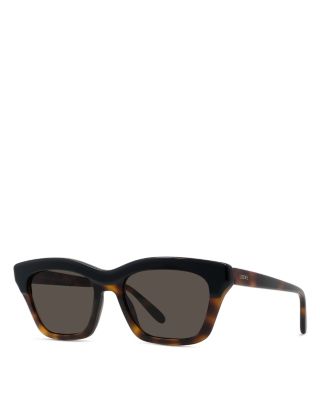 Slim Geometric Sunglasses, 53mm