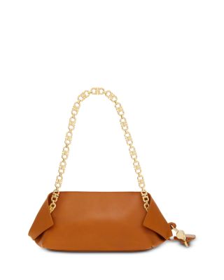 Leather Scarf Shoulder Bag