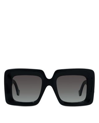 Anagram Rectangular Sunglasses, 51mm