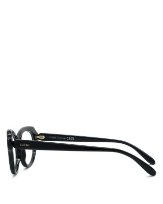 Slim Geometric Eyeglasses, 52mm