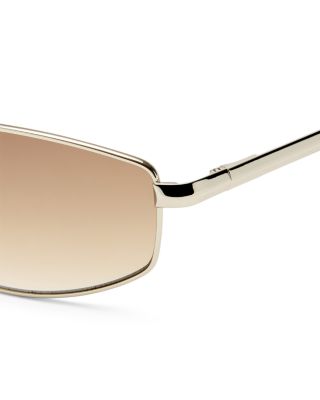 Star Beam Rectangular Sunglasses, 59mm