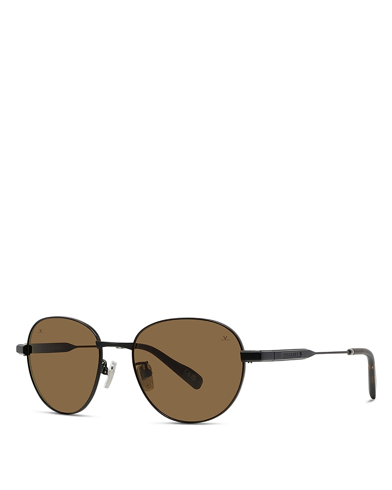 Vuarnet Lifestyle Round Sunglasses, 52mm In Brown