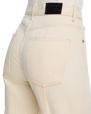 Ski High Rise Jeans in Ecru