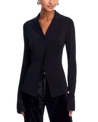 Long Sleeve Blazer Top