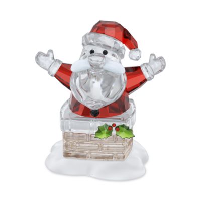 Holiday Cheers Santa Claus and Chimney