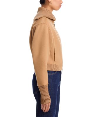 Double Faced Bomber Jacket