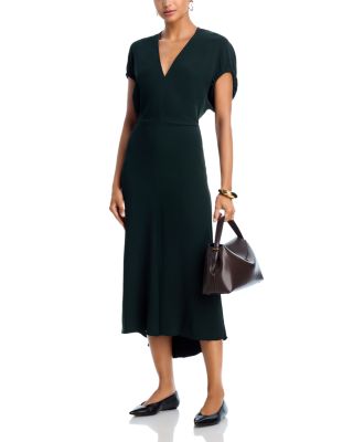 Blouson Midi Dress