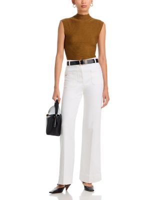 High Rise Alina Jeans in White