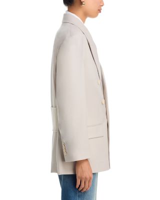 Relaxed Double Breasted Blazer