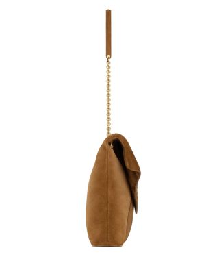  Cassandre Xxl Pouch on Chain in Suede