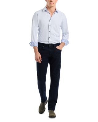 Asterik Knit Button Down Shirt