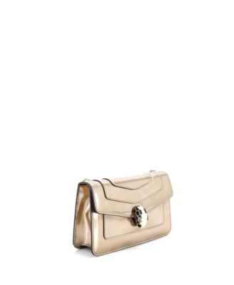  Small Serpenti Forever Shoulder Bag Metallic Leather