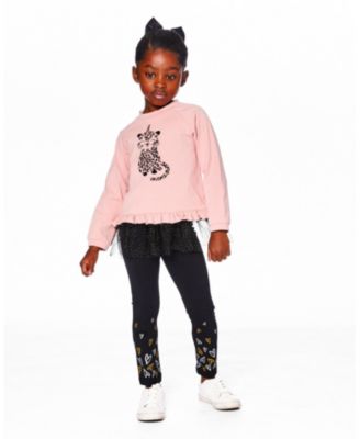 Girls' Organic Cotton Leggings - Little Kid