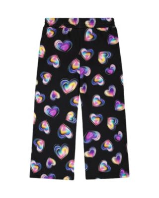 Girls' Wide Leg Fleece Pants - Big Kid